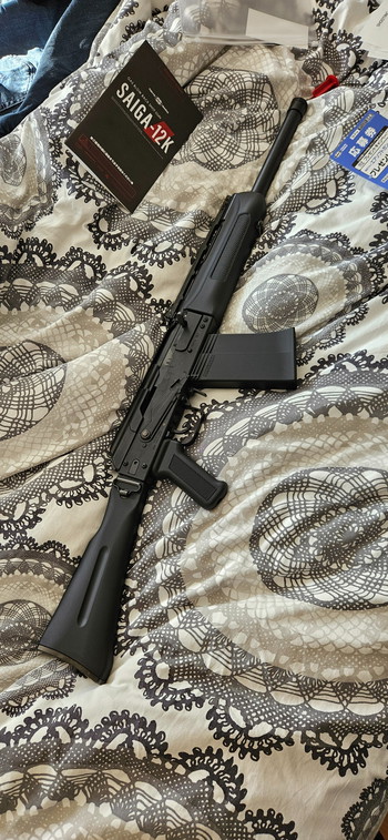 Image 2 for Tokyo Marui Saiga 12K GBB Shotgun + 6 mags+gas