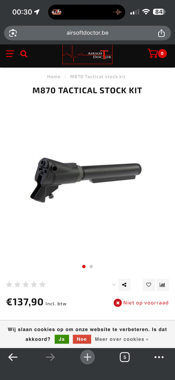 Afbeelding 4 van M870 TACTICAL STOCK KIT