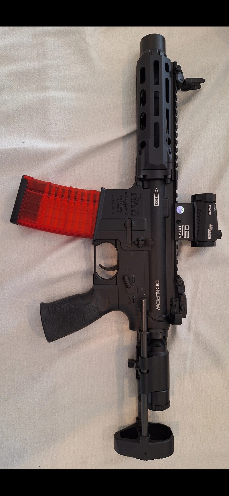 Image 1 pour Daniel defense ddm4  m4 shoet met 5 lancer mags