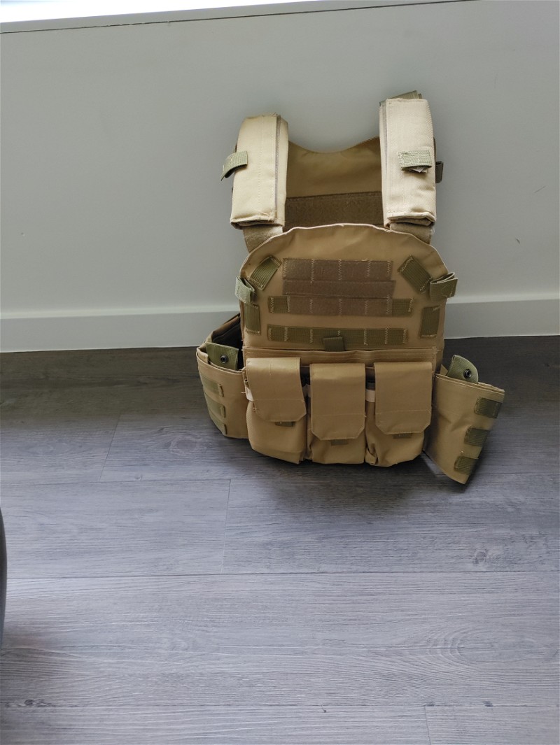Image 1 for Plate carrier incl plates
