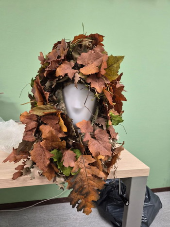 Image 3 for Customized 3D Leaf Shoulderpiece 2.0 en 3D Ghillie Suit en Sniper Boonie met extra Leaves en andere Camo Accessories