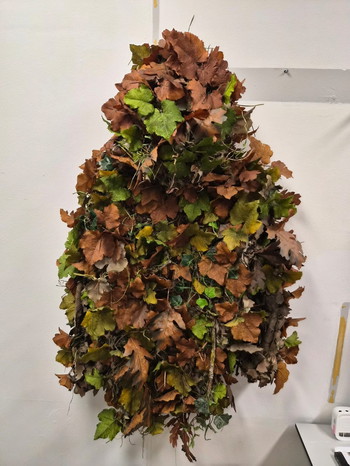 Imagen 5 de Customized 3D Leaf Shoulderpiece 2.0 en 3D Ghillie Suit en Sniper Boonie met extra Leaves en andere Camo Accessories