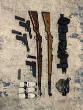 Image for 2 snipers, 3 pistols, accessories
