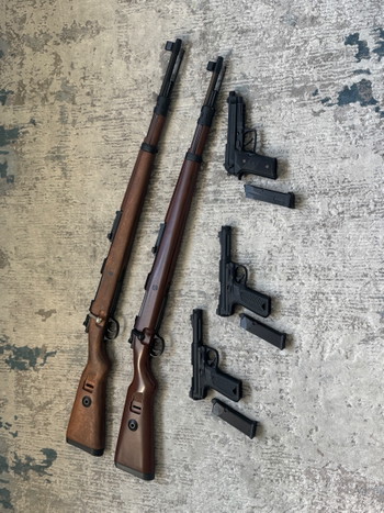 Image 2 for 2 snipers, 3 pistols, accessories