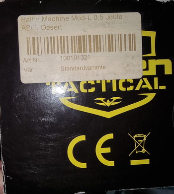 Image 5 pour Valken Tactical Battle Machine V2.0 AEG max. 0,5J