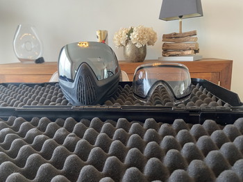 Image 2 pour Custom Tokyo Marui Hi-Capa HPA Set + Storm Regulator + Dye i4 Masker