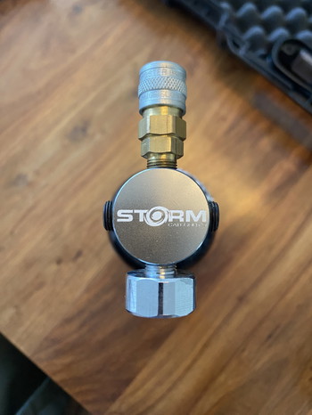 Image 3 pour Custom Tokyo Marui Hi-Capa HPA Set + Storm Regulator + Dye i4 Masker