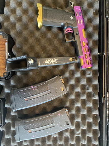 Image 5 pour Custom Tokyo Marui Hi-Capa HPA Set + Storm Regulator + Dye i4 Masker