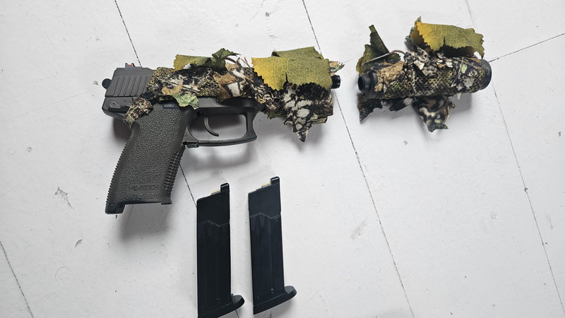 Imagen 1 de Novritsch SSX23 GBB met custom paint, camo en 2 magazines