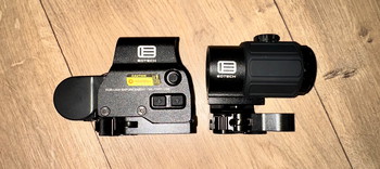 Image 2 for Red Dot + magnifier & Riser en mount