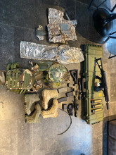 Afbeelding van Volledig geupgrade airsoft set M4 en PCC45 met gear en hardcase