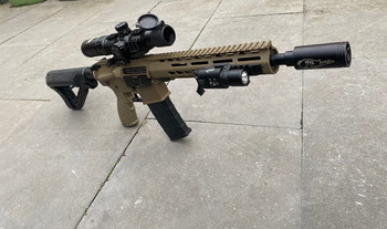 Image 3 for Volledig geupgrade airsoft set M4 en PCC45 met gear en hardcase