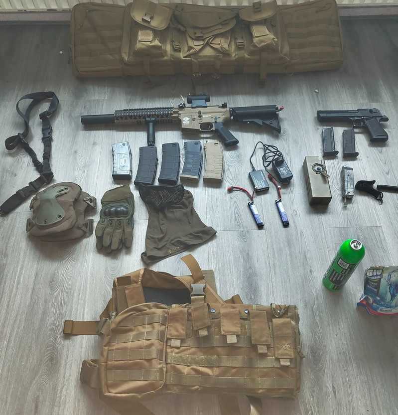 Image 1 for Moet weg!! Complete Airsoft Set Te Koop
