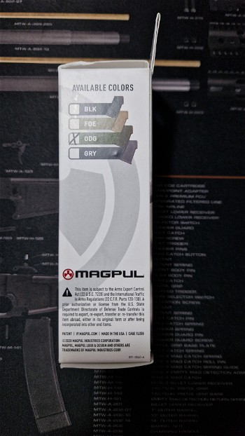 Afbeelding 3 van Magpul MOE-K Grip - AR15/M4 for GBBR- ODG