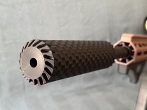 Imagen para Airsoft Suppressors 3D-Geprint met Honingraatstructuur