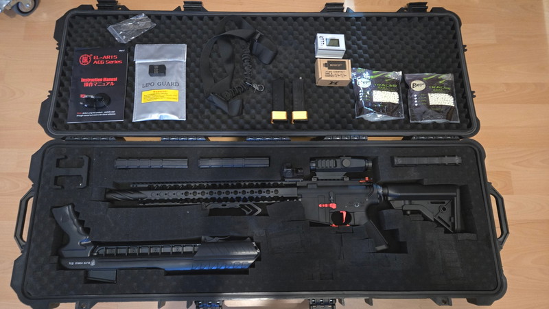 Image 1 for E&L Sopmod II mit GATE Mosfet und MAXX Model HopUp Unit und sehr viel Zubehör