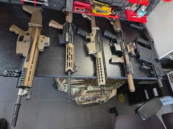 Imagen 6 de Groot lot airsoft accessoires tracers scopes silencers