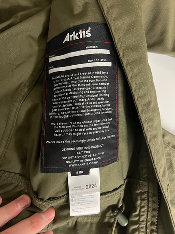 Image 3 for Arktis B110 smock OD XL, Arktis C111 pants OD 34L