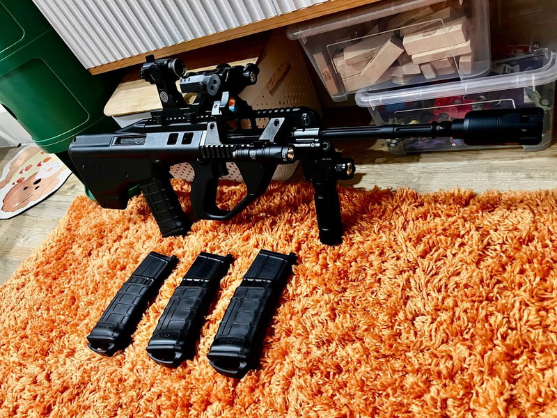 Image 1 for KWA Steyr AUG GBB Vollset Tuning 4 Mags