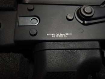 Bild 5 für CYMA/Begadi AK 105 Sport S-AEG mit Begadi CORE EFCS / Mosfet Airsoft