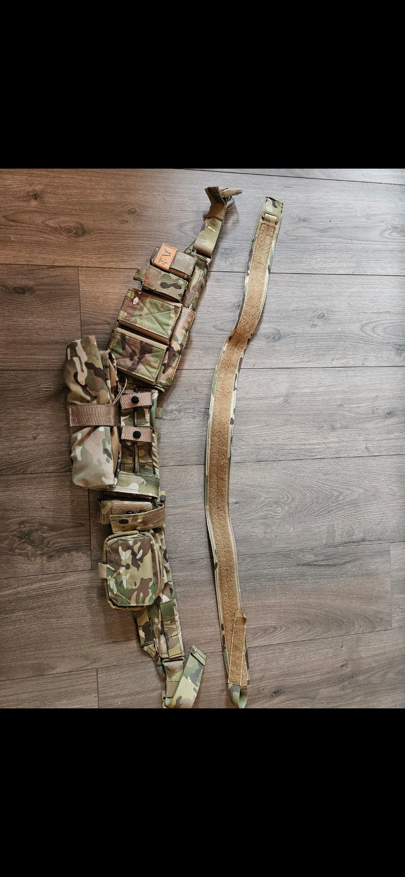 Image 1 for Crye belt met warrior pouches