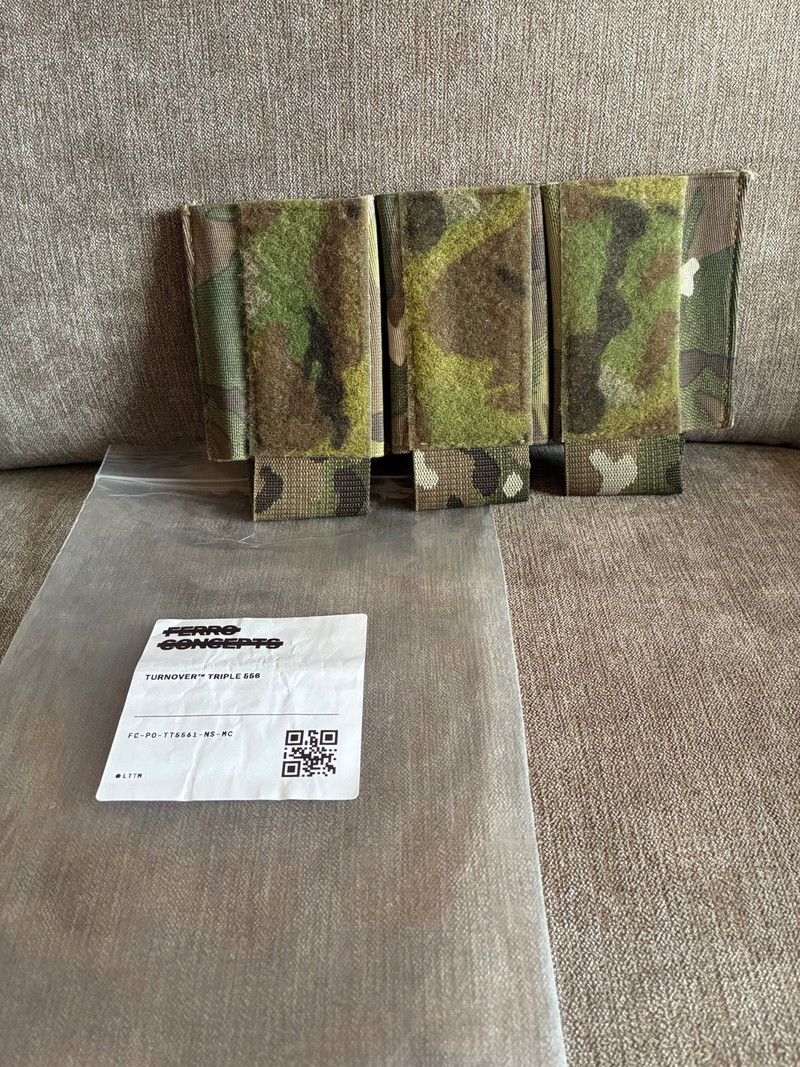 Afbeelding 1 van Ferro concepts TURNOVER Poche Triple 556 multicam