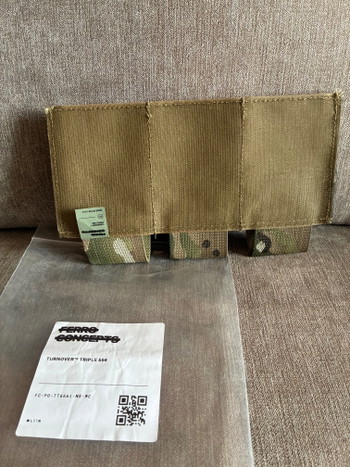 Afbeelding 2 van Ferro concepts TURNOVER Poche Triple 556 multicam