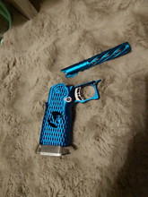 Afbeelding van Airsoft Masterpiece Grip hi capa + Dr black outer barrel