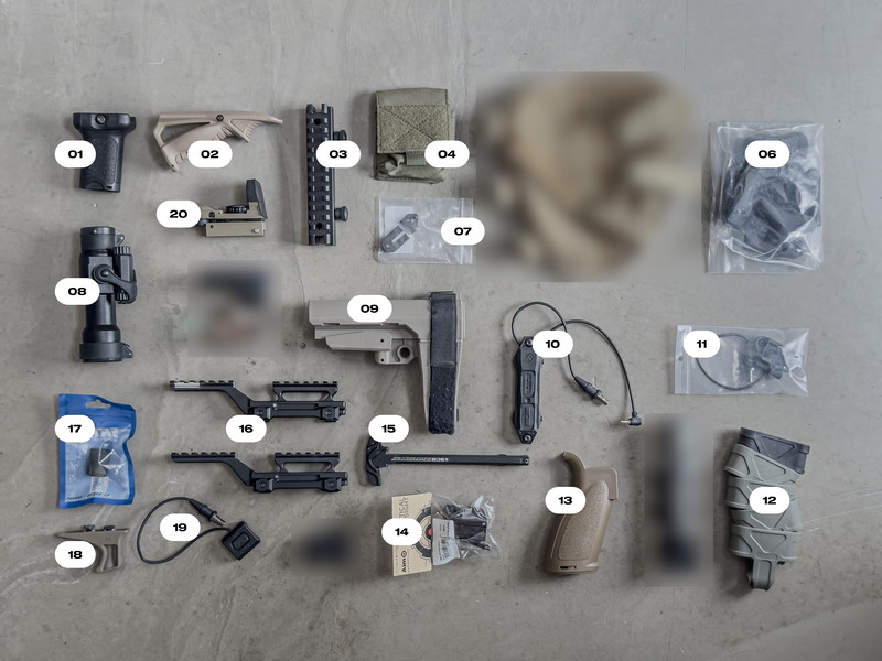 Image 1 for Varia accessoires (lees beschrijving)
