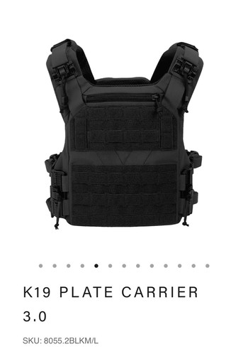 Image 2 for K19 plate carrier 3.0 agilite met toebehoren