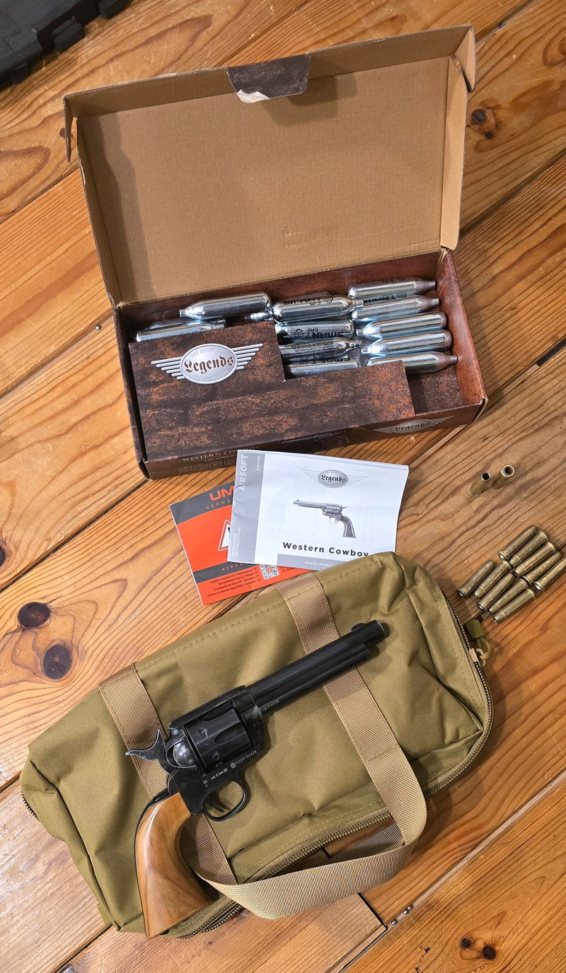 Bild 1 für Umarex Legends Colt Peacemaker CO2 - Custom Houten Grip