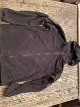 Image for Helikon Alpha Hoodie Grid Fleece Jacket - Shadow Grey