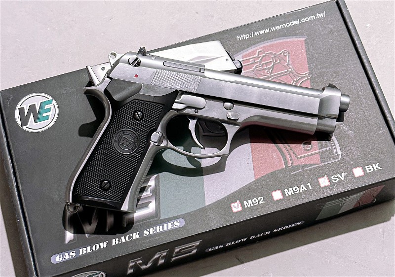 Afbeelding 1 van 3x GBB - WE m92, Hi-Power & Luger P-08