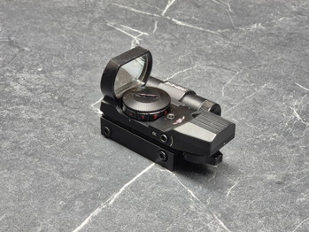Image 3 for Tactical Holographic Reflex Red Green Dot Sight + Red laser | 4 Reticle - 11mm Dovetail Mount
