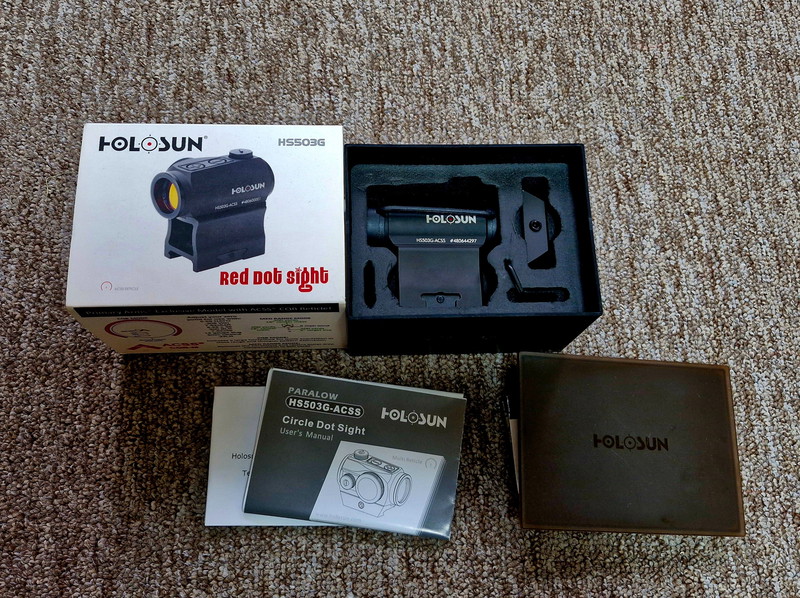 Bild 1 für Very nice Holosun HS503G with ACSS reticle