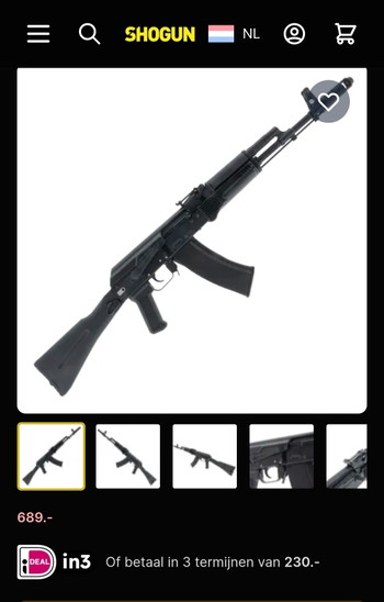 Bild 3 für VFC AK74M Gas blowback