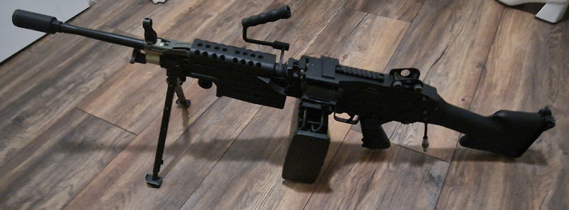 Image 1 for A&K full metal M249 met Wolverine Inferno Gen2