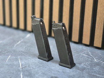 Image 2 for 2x Glock 17 GBB Magazijnen | WE