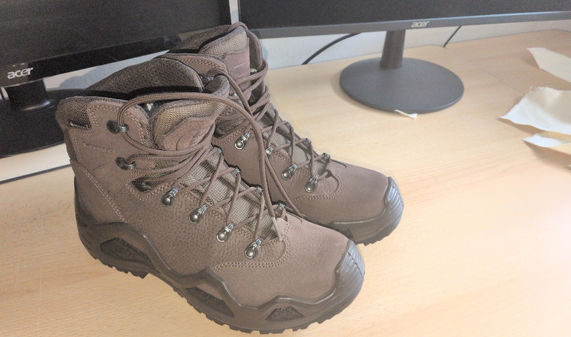 Bild 1 für Lowa Z-6N GTX C Combat Boots (Dark Brown) EU 42