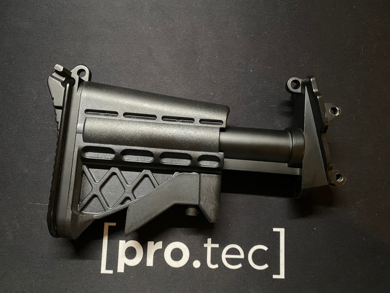 Image 1 for MK46 Stock voor M249 AEG - Metal & Polymer