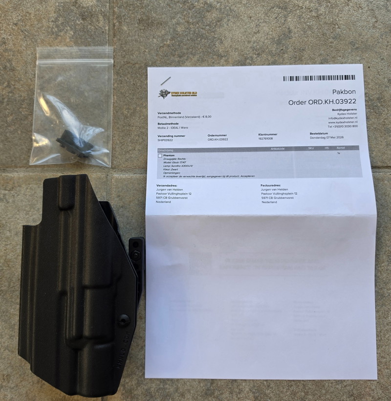 Image 1 for holster iwb glock 17/47 + Surefire X300UN