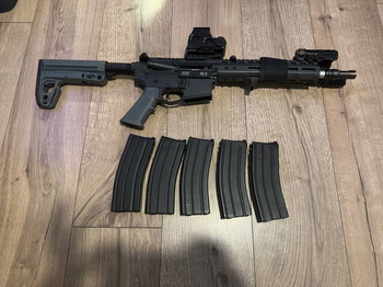 Imagen 2 de Noveske N4 MWS Gen3 Gas BlowBack rifle  Grey  nozzel Ajastabel J CO2 mag