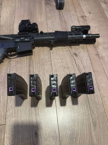 Imagen 3 de Noveske N4 MWS Gen3 Gas BlowBack rifle  Grey  nozzel Ajastabel J CO2 mag