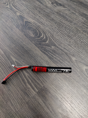 Image 2 for 2x titan batterijen lipo t Deens plug 3000 mah 7.4v