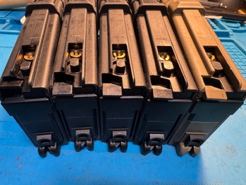 Afbeelding 4 van 5x Double Eagle GBBR magazijnen (MWS / CYMA CGS) -lekkend