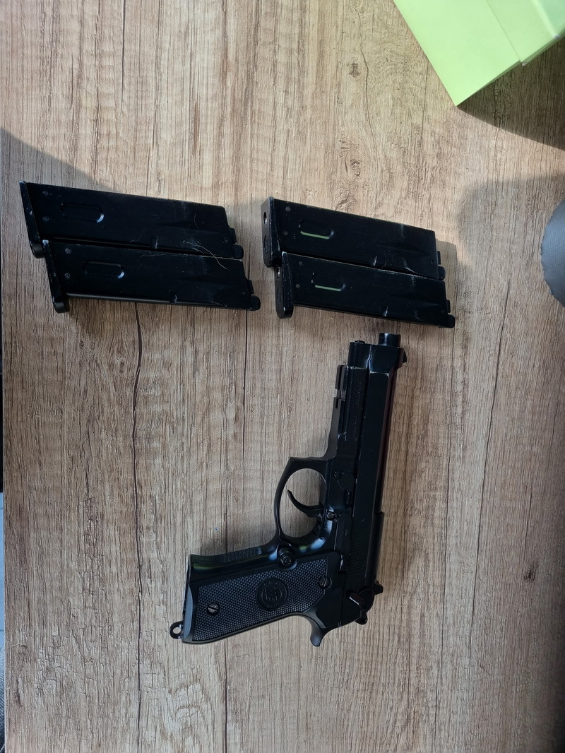 Image 1 for we beretta m9 met full auto functie