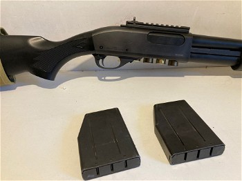 Image 3 pour Shotgun - Tokyo Marui M870 (+shells, extra gastank & shellhouders)