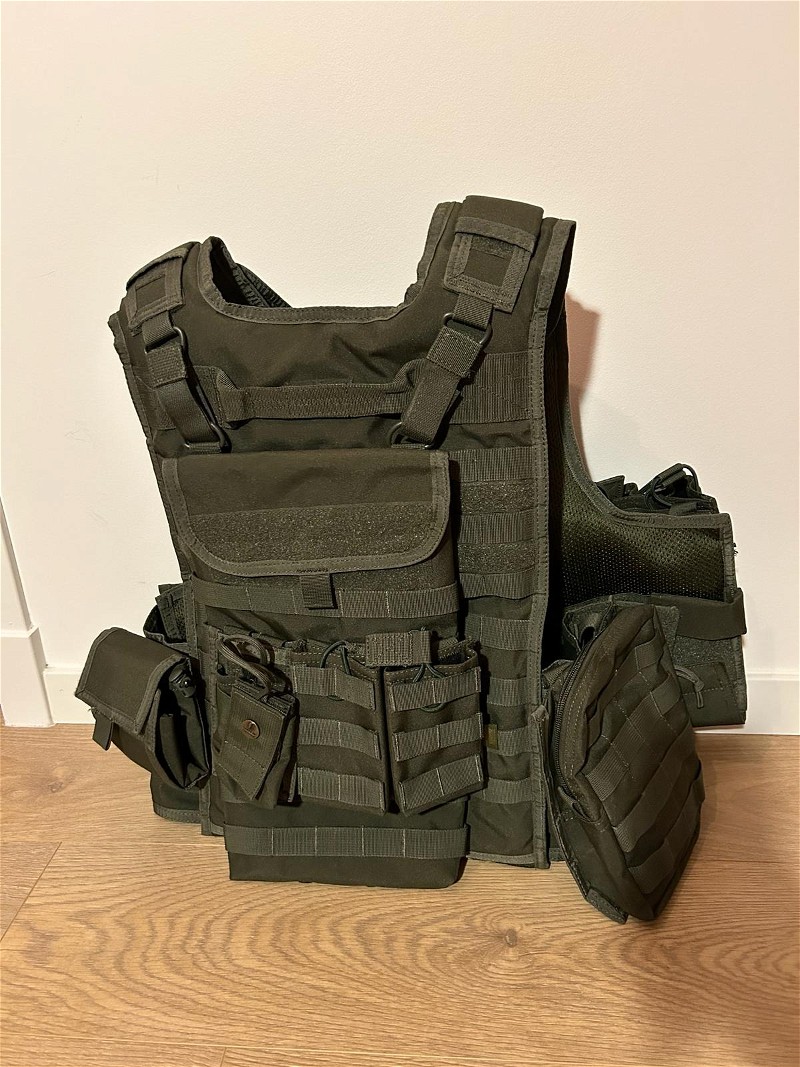 Image 1 for Shadow Strategic SHS2 Assault Plate Carrier OD SHS-080 incl. pouches