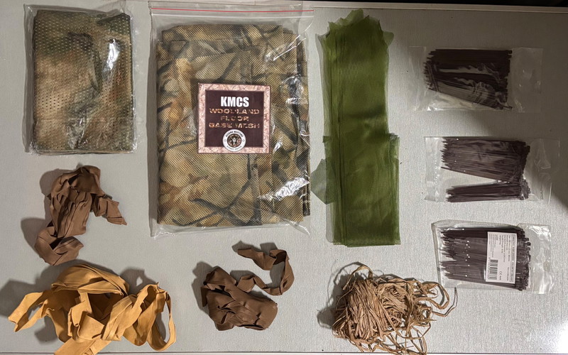Imagen 1 de KMCS camo kit (voor je replica of uitbreiden Ghillie suit)
