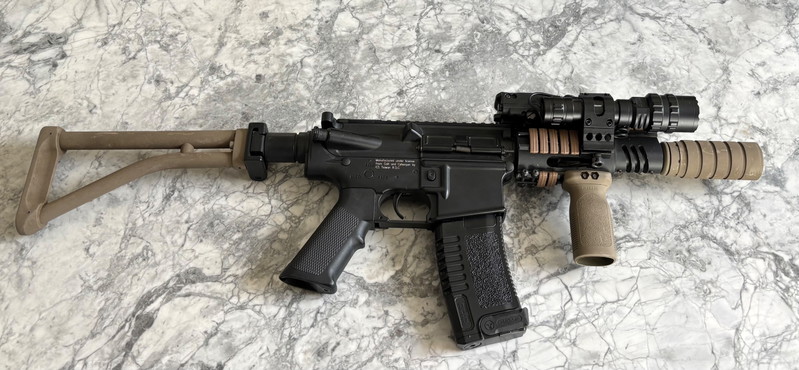 Image 1 for M4 Folding stock  |  ICS  |  AEG  |  + attachments